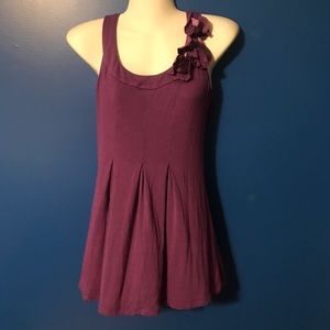 Size L - 💜 Soft, purple tank with pleats